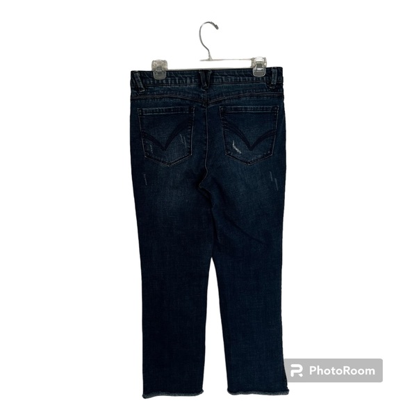 Wit & Wisdom Size 8 Distress Ab Solution Ankle Jeans - Picture 3 of 6